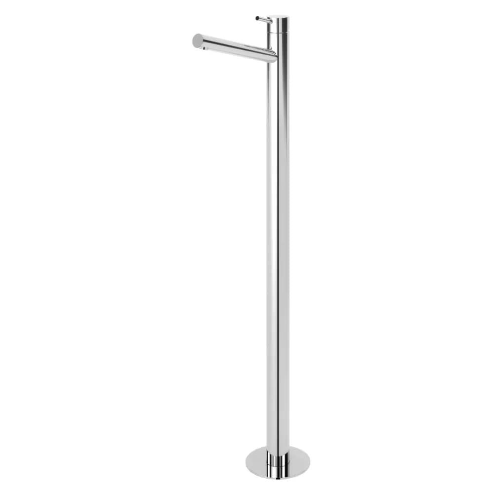 Free-standing single-lever basin mixer
