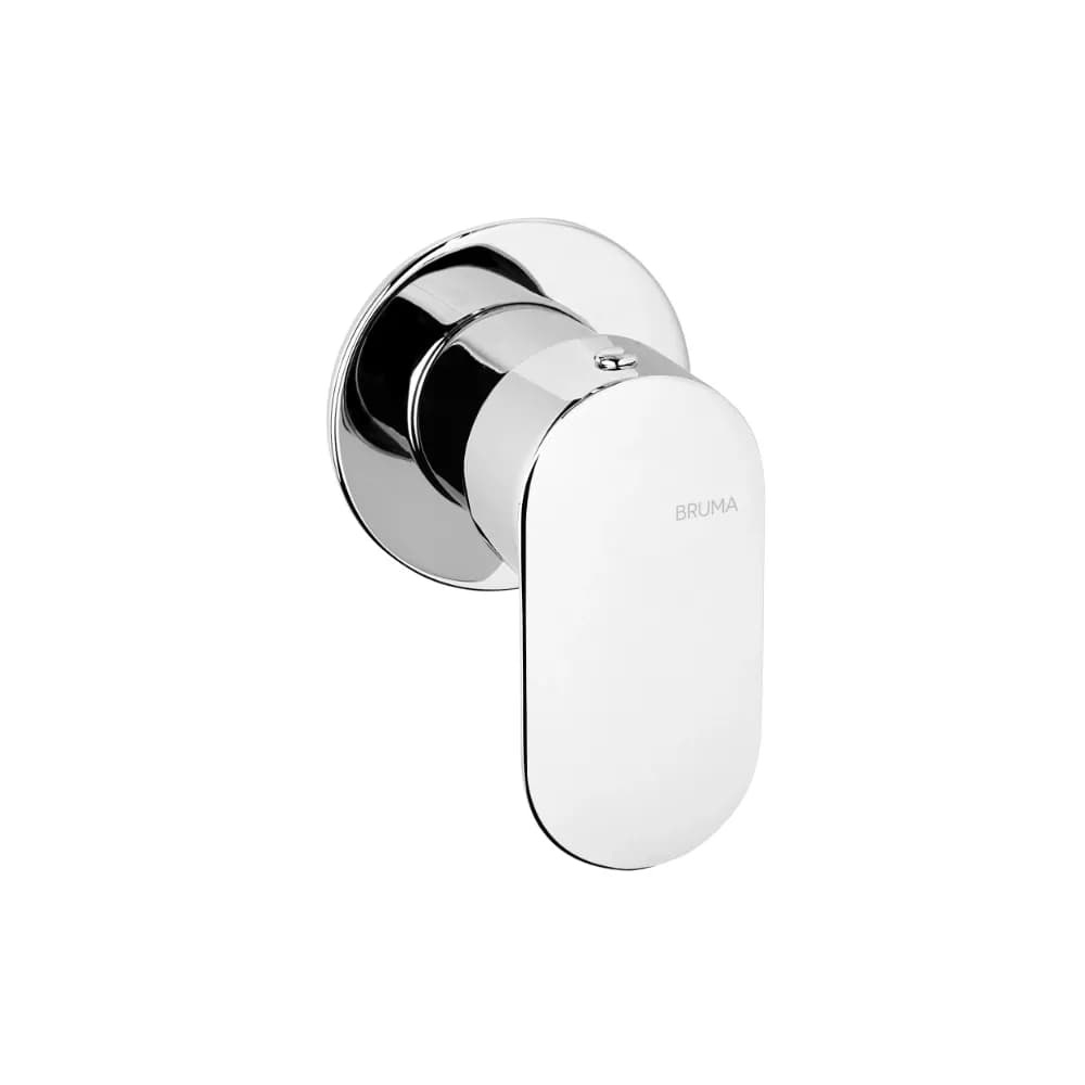 Concealed single lever mixer with 1 outlet