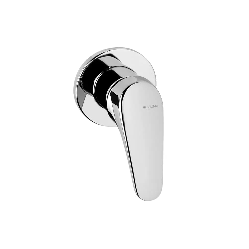 Concealed single lever mixer with 1 outlet