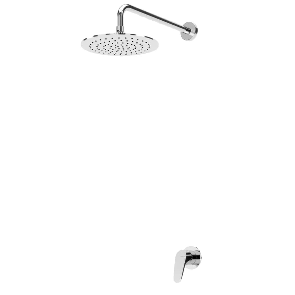Concealed shower set with ABS shower head Ø230 mm