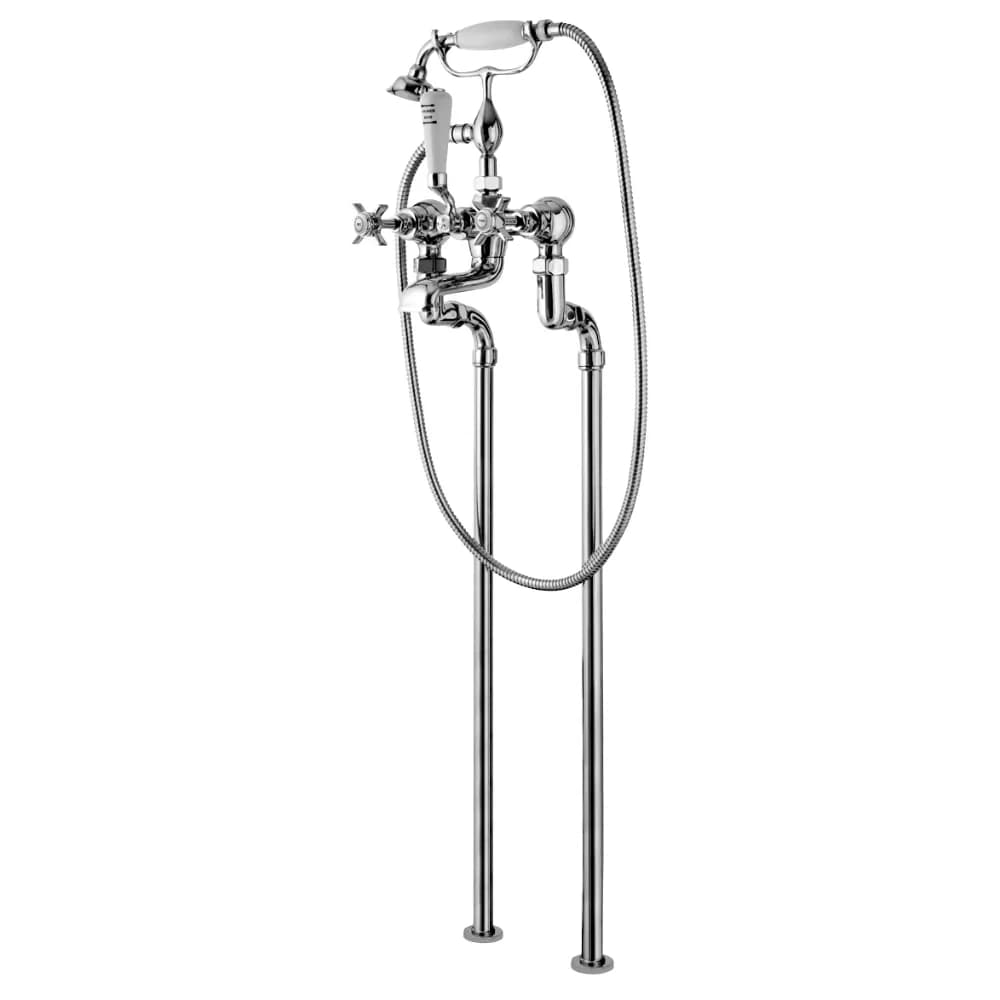 Imperial Bath/shower mixer, floor-mounted