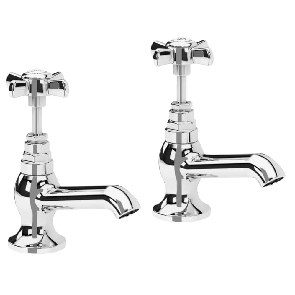 Basin pilar taps - Hot and Cold (1 pair)