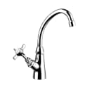 Basin pilar tap, swivel spout With push-open waste set 1 1/4’’ - Elo