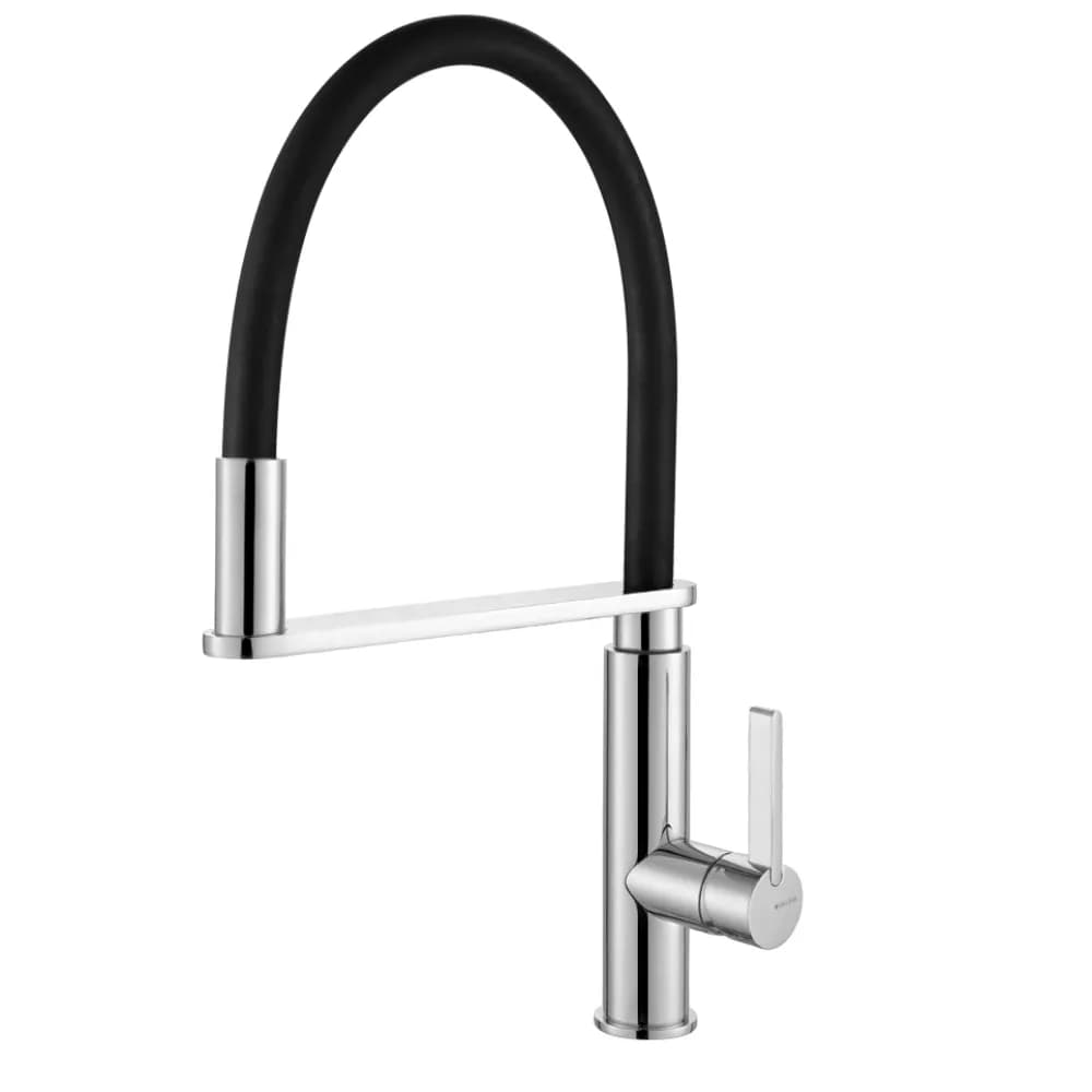 Sink mixer, gel swivel spout and extendable handshower - Mentha