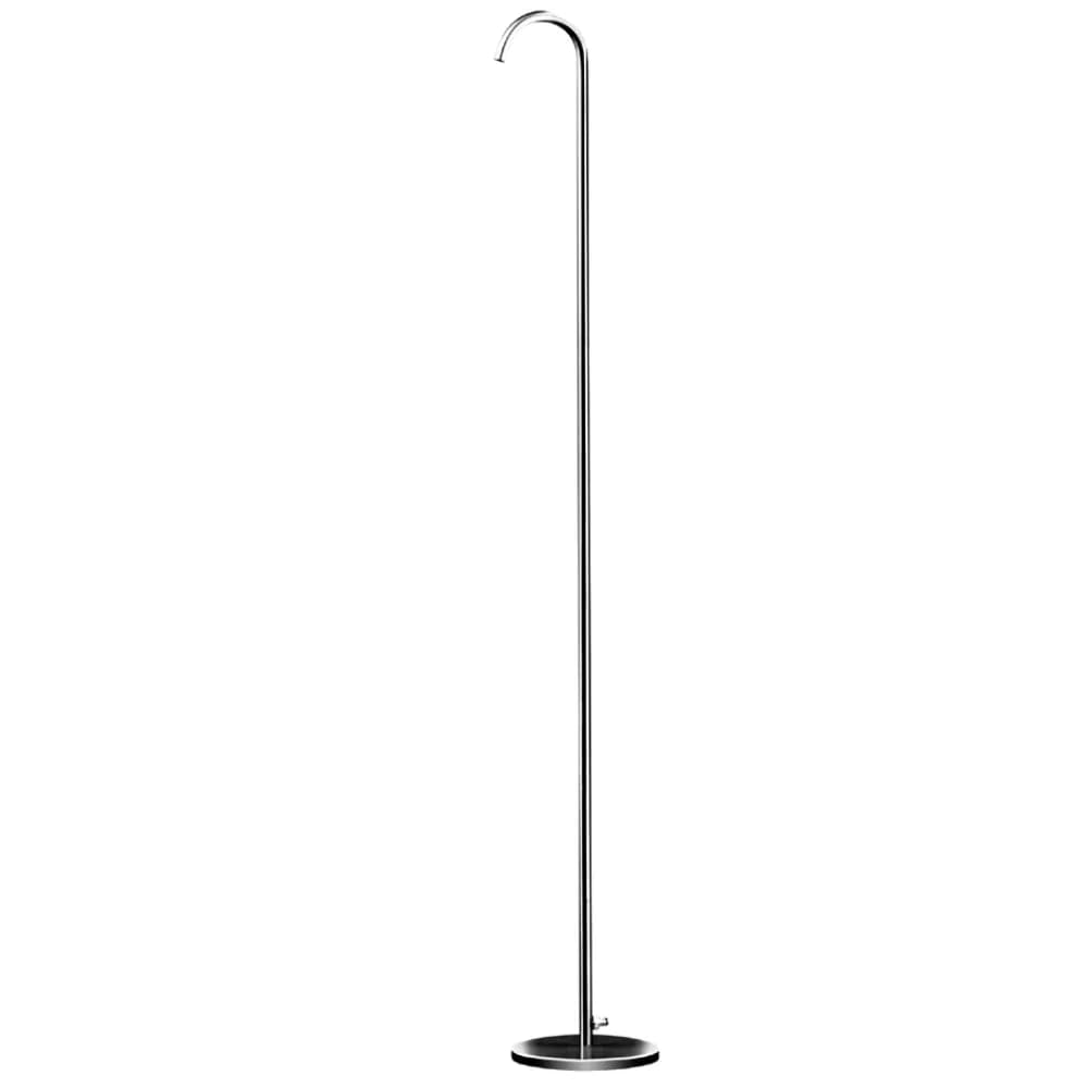 Stainless steel outdoor shower column, with concealed showerhead - Portable shower - PL1