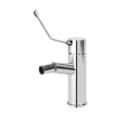 Bidet mixer, long lever handle - Lusitano: With push-open pop-up waste set 1 1/4'' - Liz