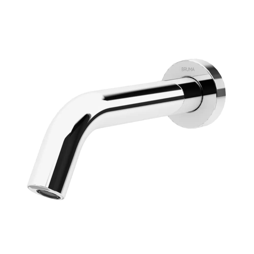 Wall mounted Infrared electronic basin tap - Slim: AC-powered
