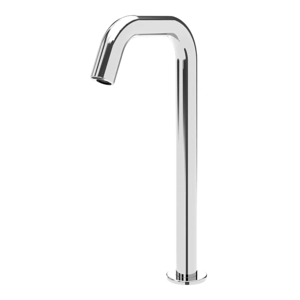 Infrared electronic tap for free-standing basins - Slim: AC-powered