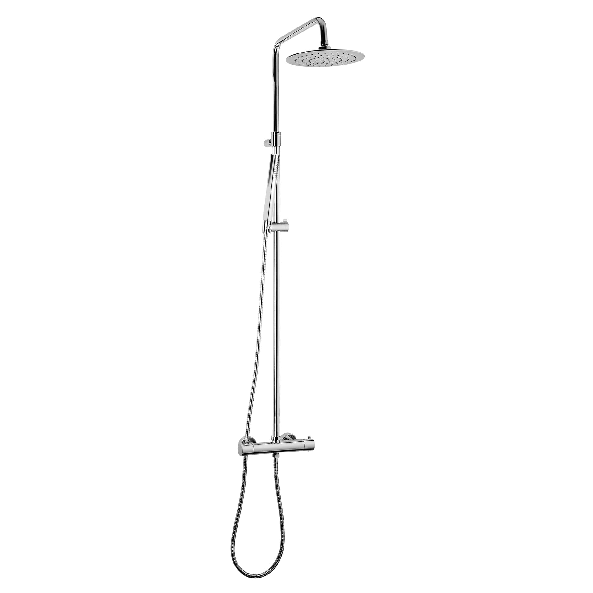 Option: UltraThin Inox shower head Ø300 mm