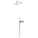 Option: UltraThin Inox shower head Ø250 mm
