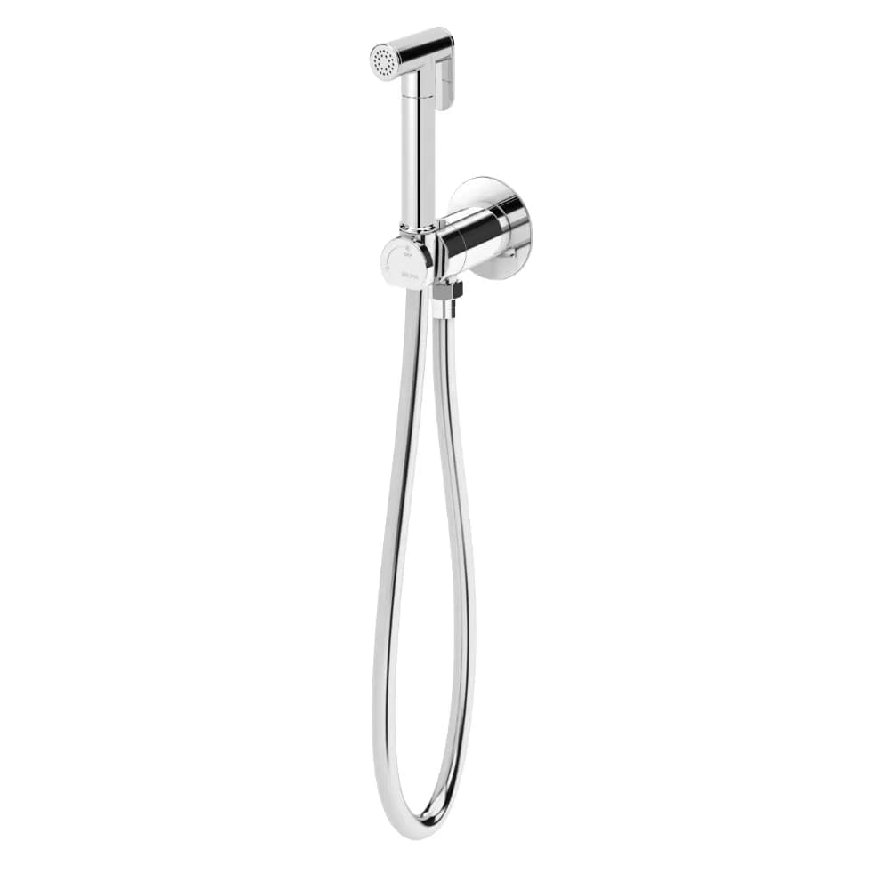 Single lever mixer for bidet/toilets, 180º progressive opening. Brass handshower - EloR