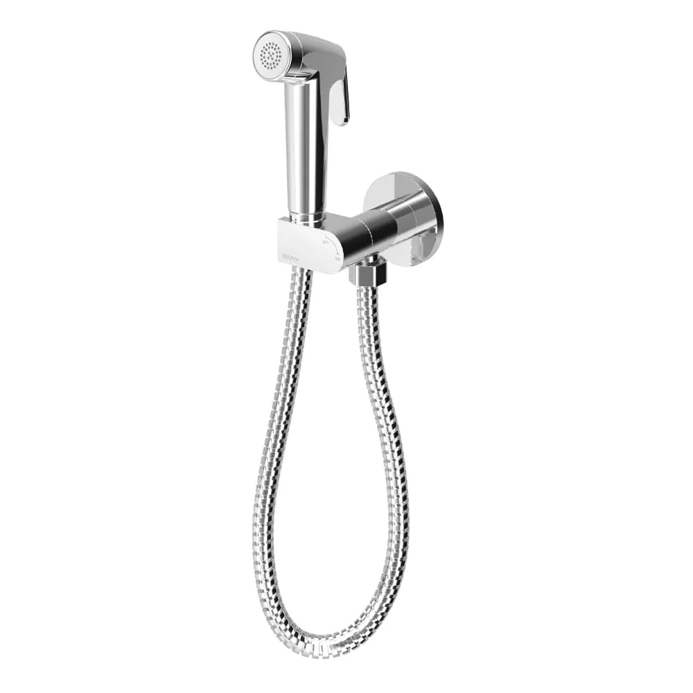Tap for bidet/toilets, 90º opening. ABS handshower - Elo