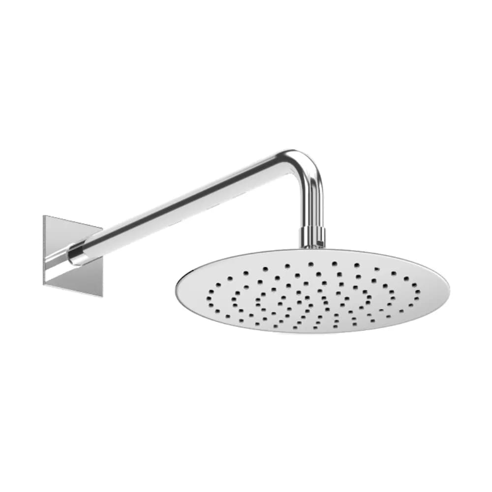 ABS shower head Ø300 mm with wall shower arm - BlueQ