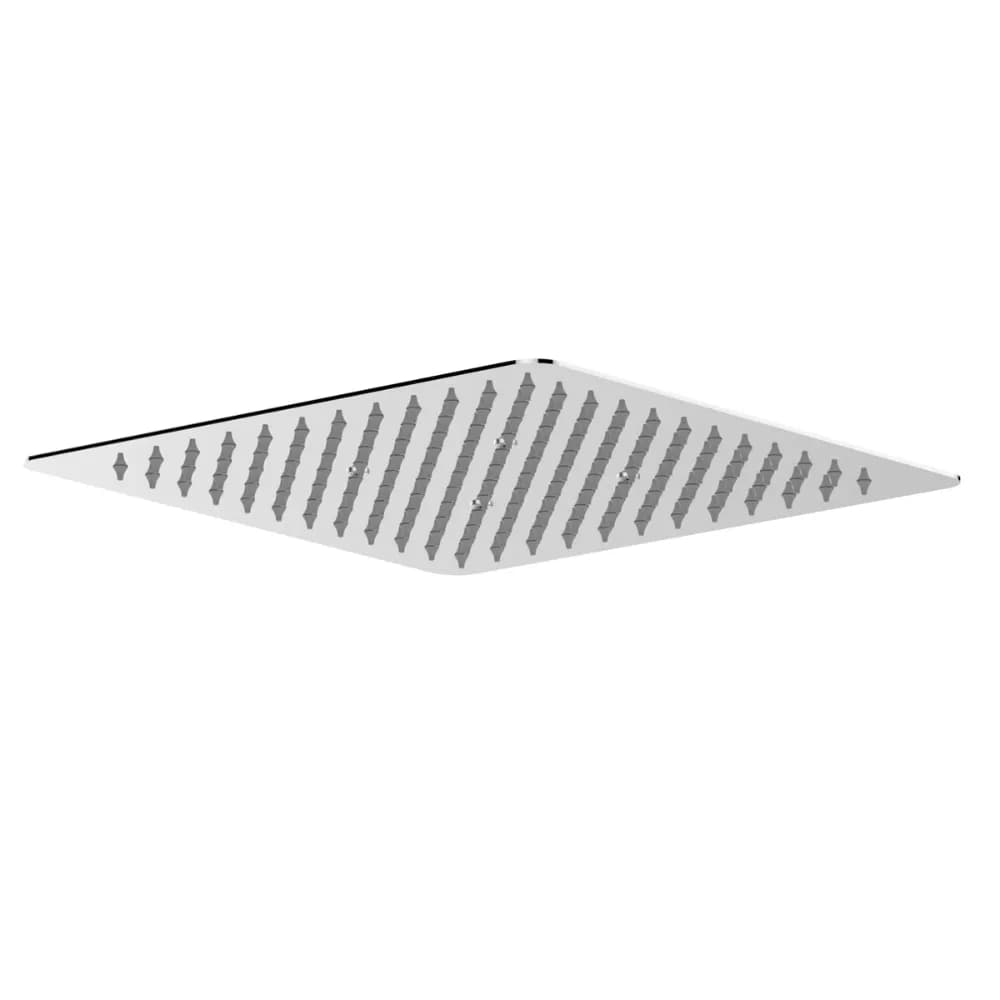Steel shower head for ceiling installation, 300x300 mm