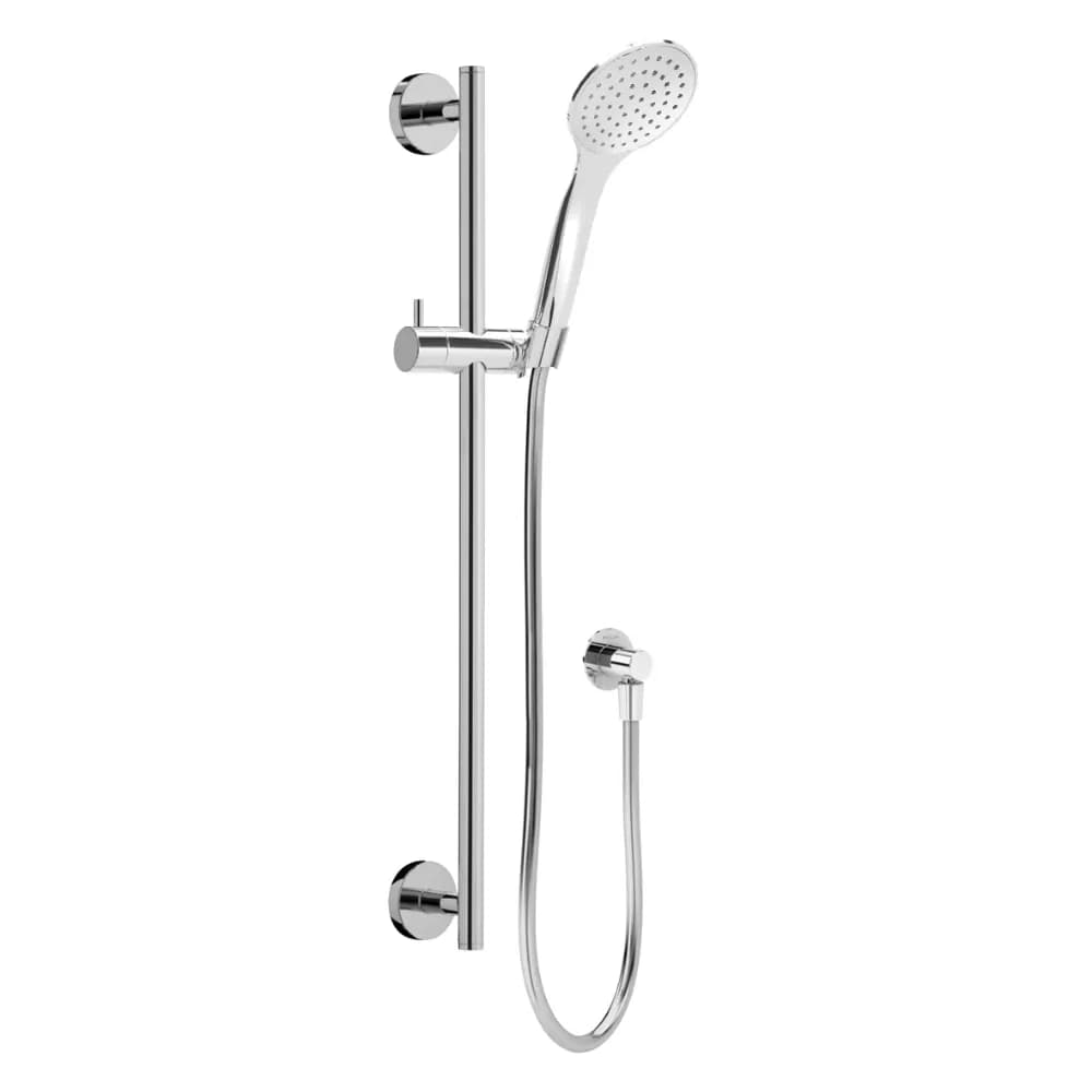 Shower set with outlet elbow, EloX Shower rail, Lux hose 175cm and Emotion handshower