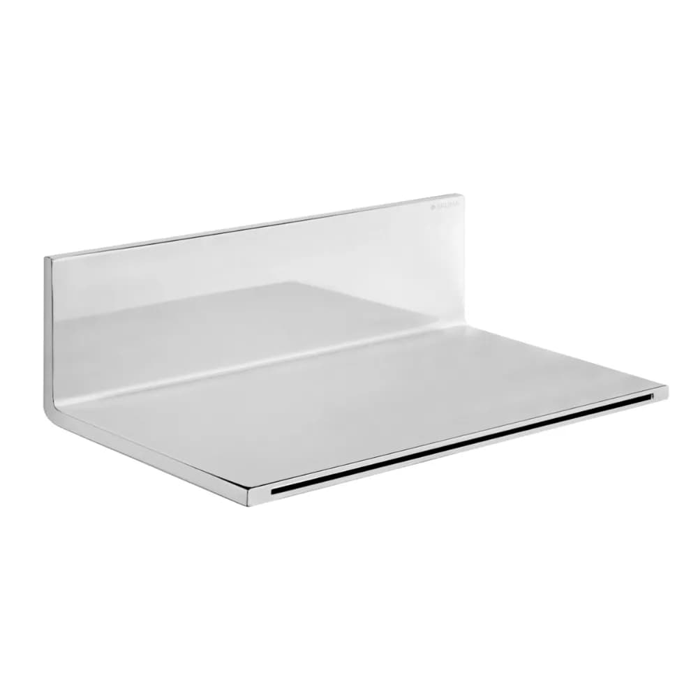 Stainless steel shower with cascade 200 mm - Flat