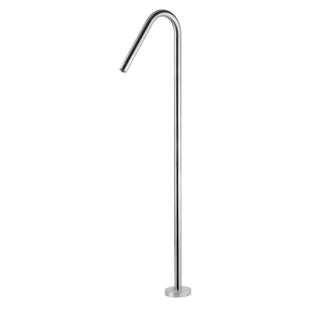 Bath spout, floor-mounted