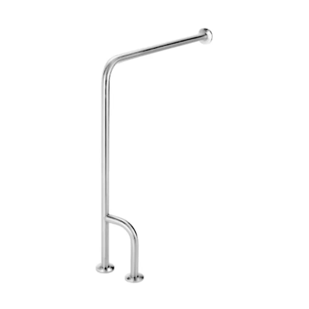 Wall/floor mounted grab bar - 3 anchoring points - Right