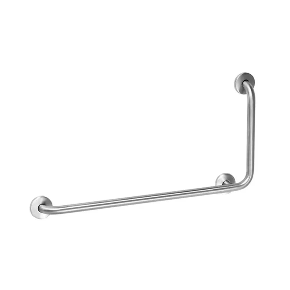 90º angle grab bar - 3 anchoring points 1 wall - Right