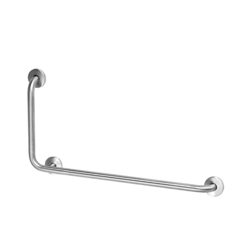 90º angle grab bar - 3 anchoring points 1 wall - Left
