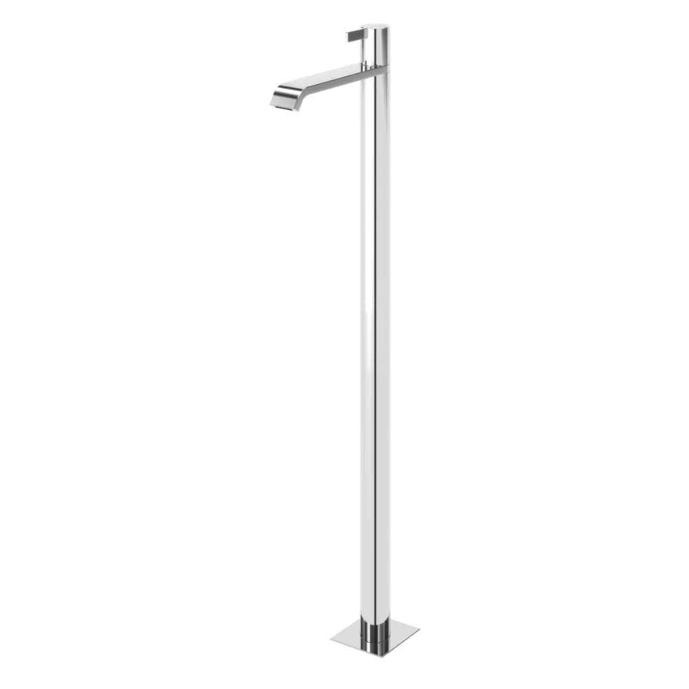 Free-standing single-lever basin mixer