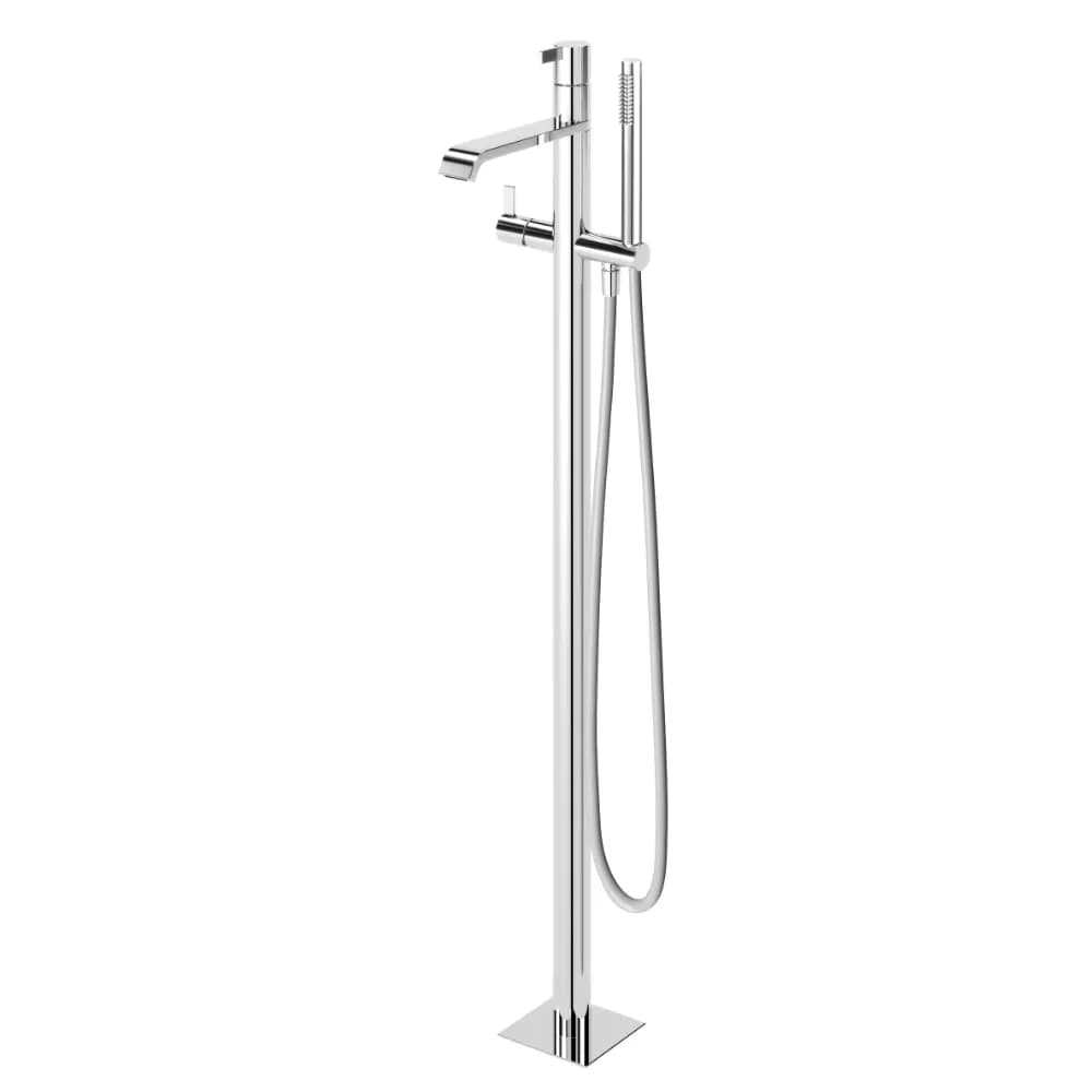 Single-lever bath/shower mixer, floor-mounted