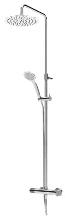 Chuveiro fixo UltraThin com Ø250 mm em inox