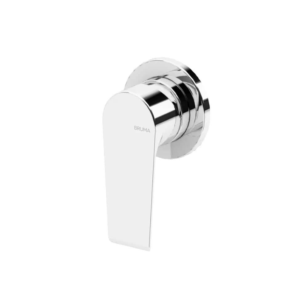 Concealed single lever mixer with 1 outlet
