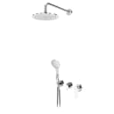 Option: UltraThin Inox shower head Ø250 mm