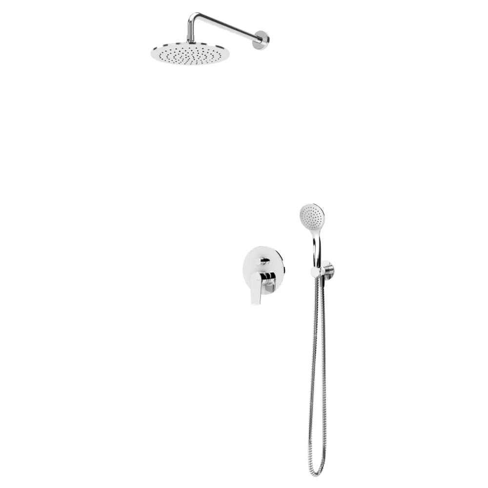 Option: UltraThin Inox shower head Ø250 mm