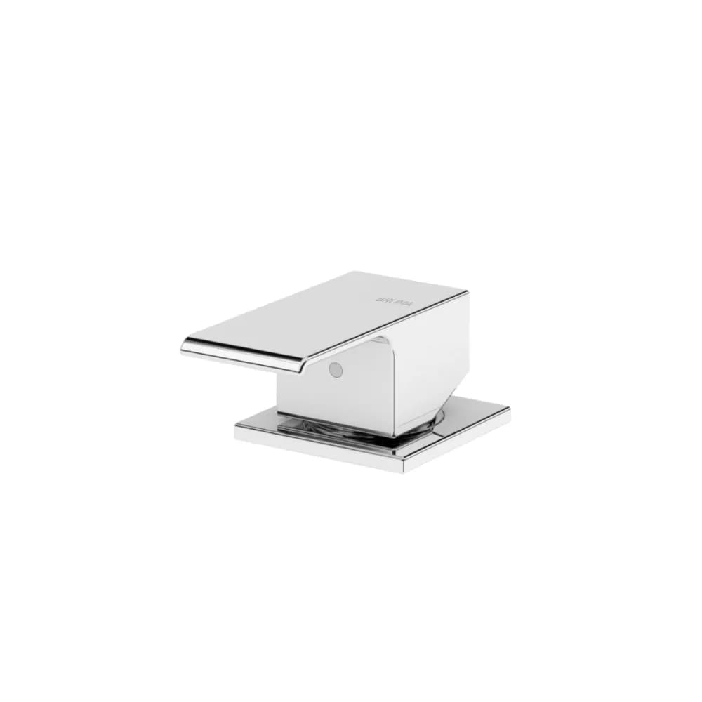 Deck-mounted single lever mixer, with 1 outlet, for basin