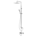 Option: UltraThin Inox shower head 250x250 mm