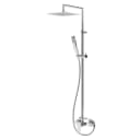 Option: UltraThin Inox shower head 250x250 mm