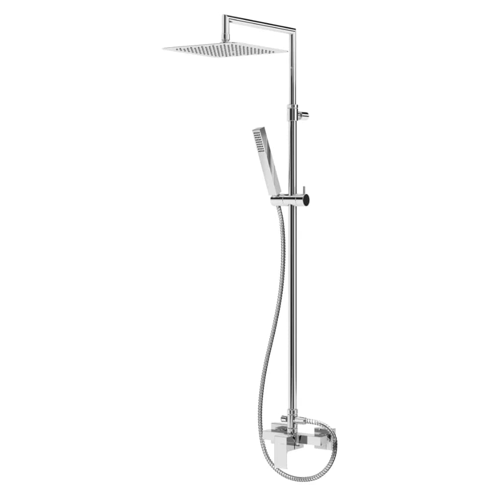 Option: UltraThin Inox shower head 250x250 mm