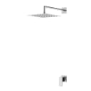 Concealed shower set with ABS shower head 200x200 mm
