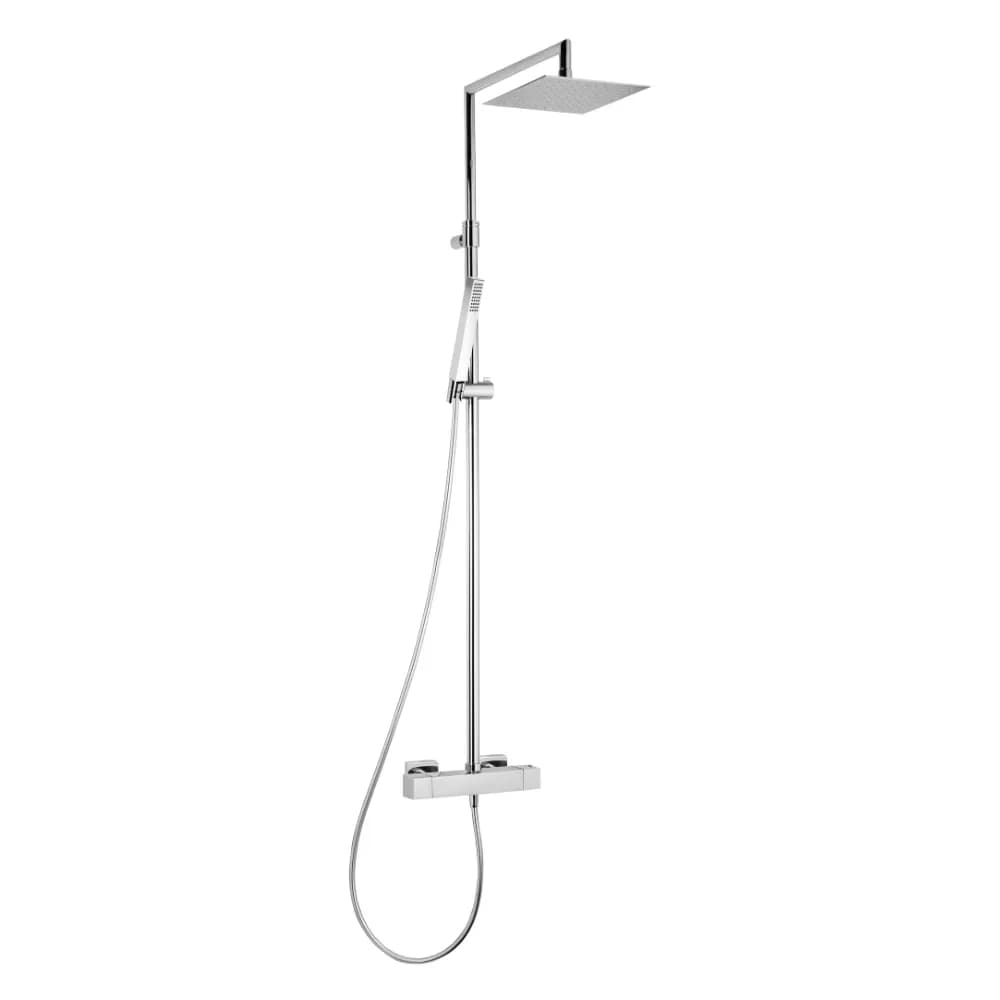 Alcachofa de ducha UltraThin 250 x 250 mm en inox