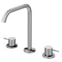 Deck-mounted, 3 hole basin mixer: Lever 2