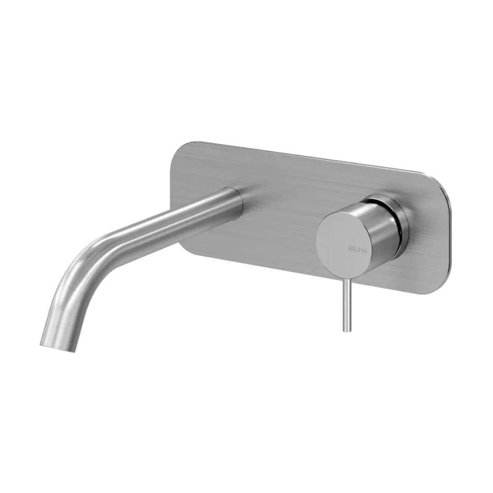 Wall basin mixer with single escutcheon. Spout with 200mm - M2