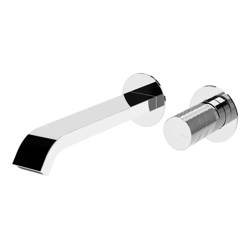 2 hole wall basin mixer