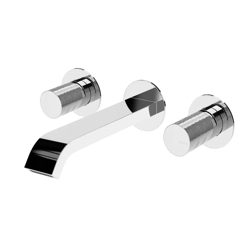 3 hole, wall basin mixer