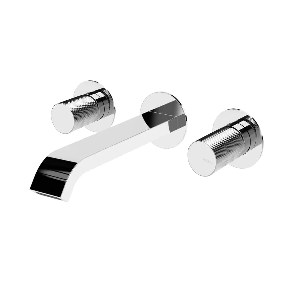 3 hole, wall basin mixer