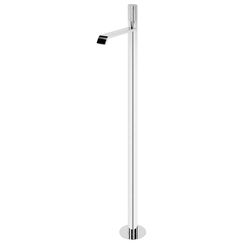 Free-standing single-lever basin mixer