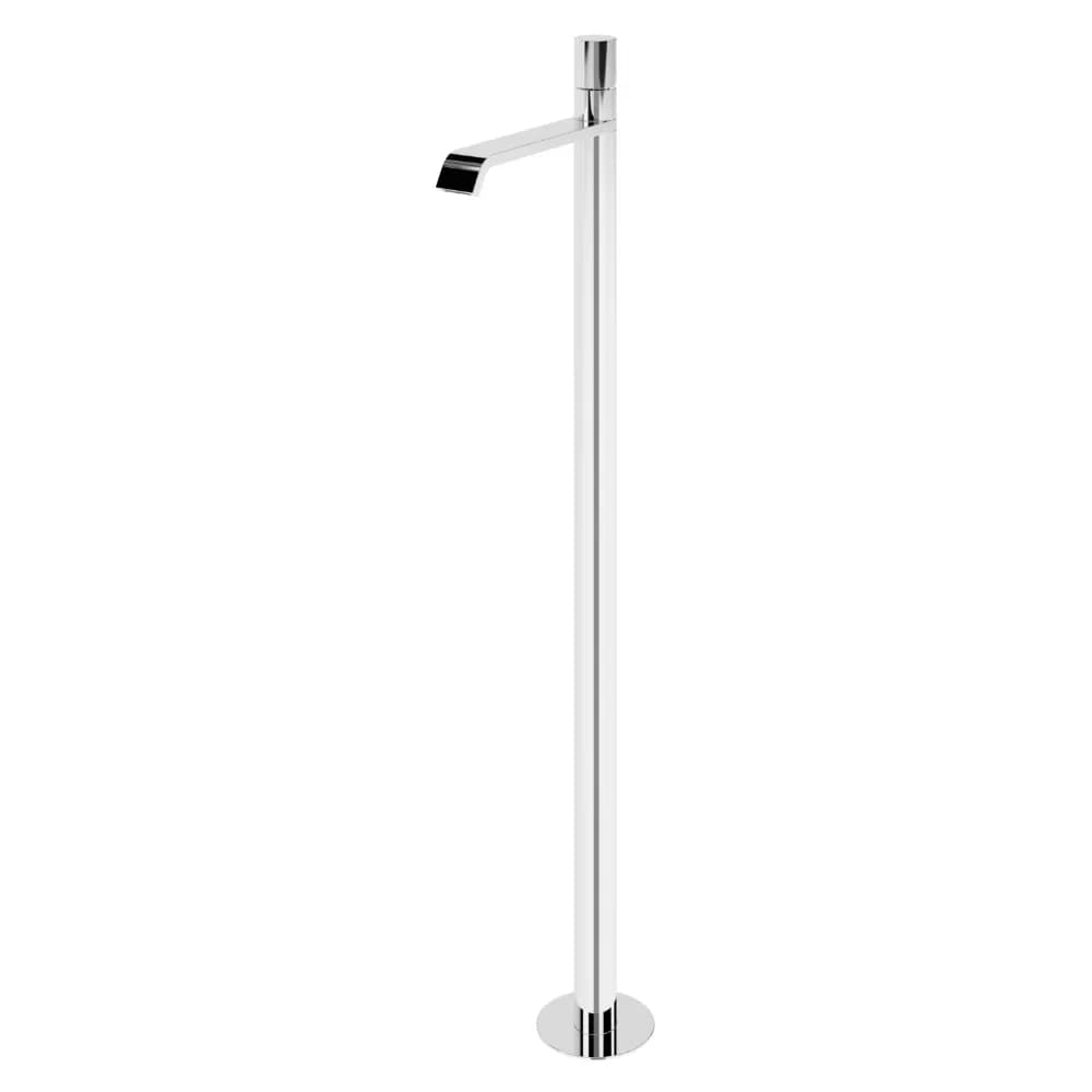 Free-standing single-lever basin mixer
