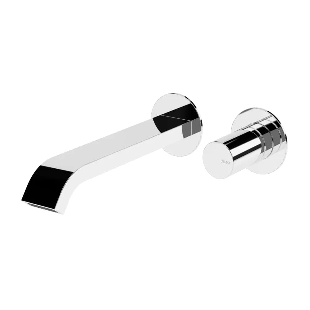 2 hole wall basin mixer