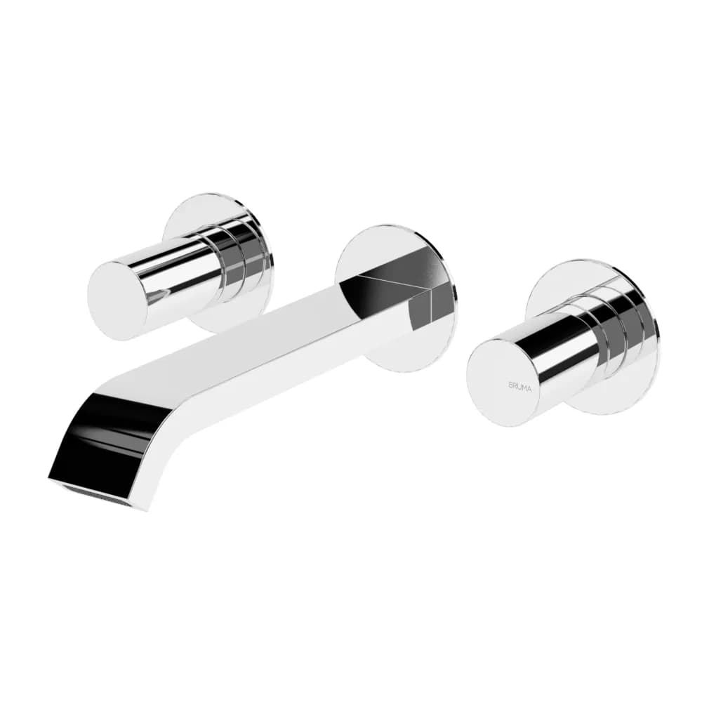 3 hole, wall basin mixer