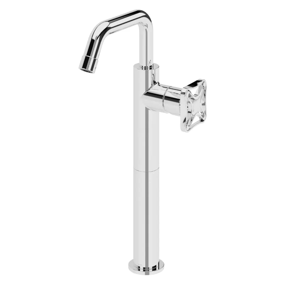 Basin mixer for free-standing basins