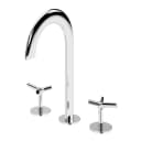 Deck-mounted, 3 hole basin mixer