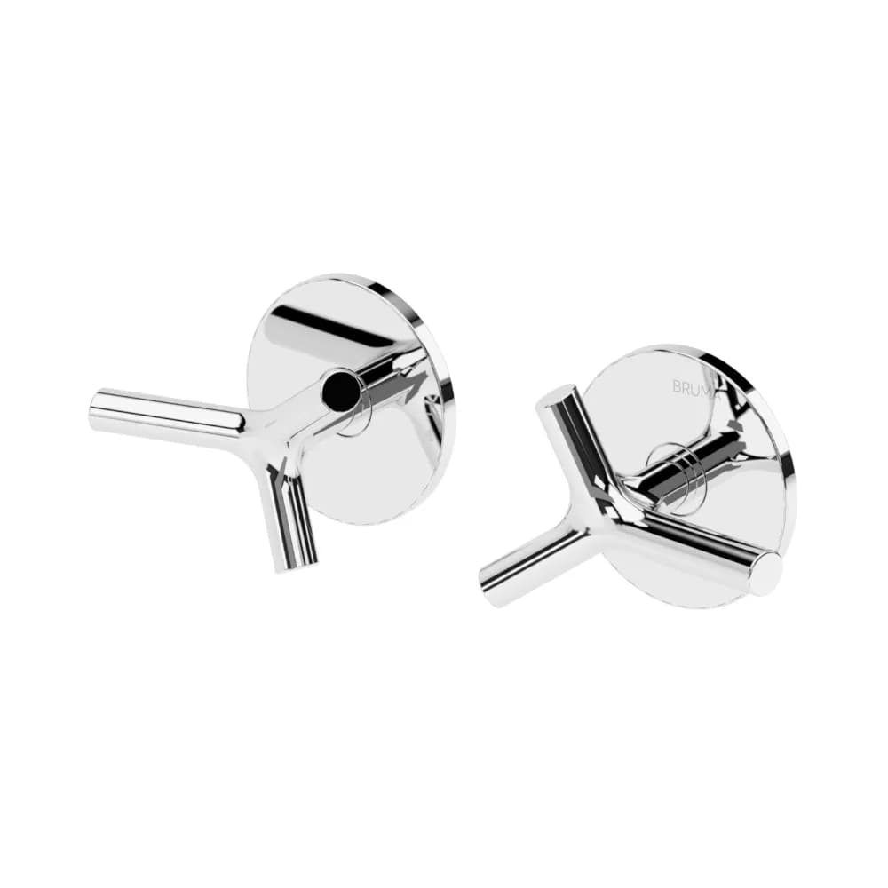 Concealed progressive mixer, with 3 outlets
