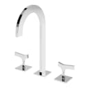 Deck-mounted, 3 hole basin mixer