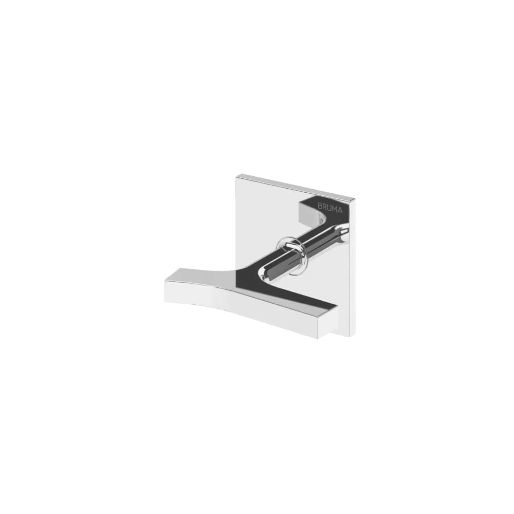 Concealed progressive mixer, with 1 outlet